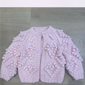 Chicwish Pink Knitted Kids Jacket